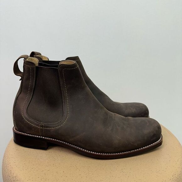 Adelante Men’s Made-To-Order The Mendoza Mahogany Buttery Full Grain Leather Che main image 8